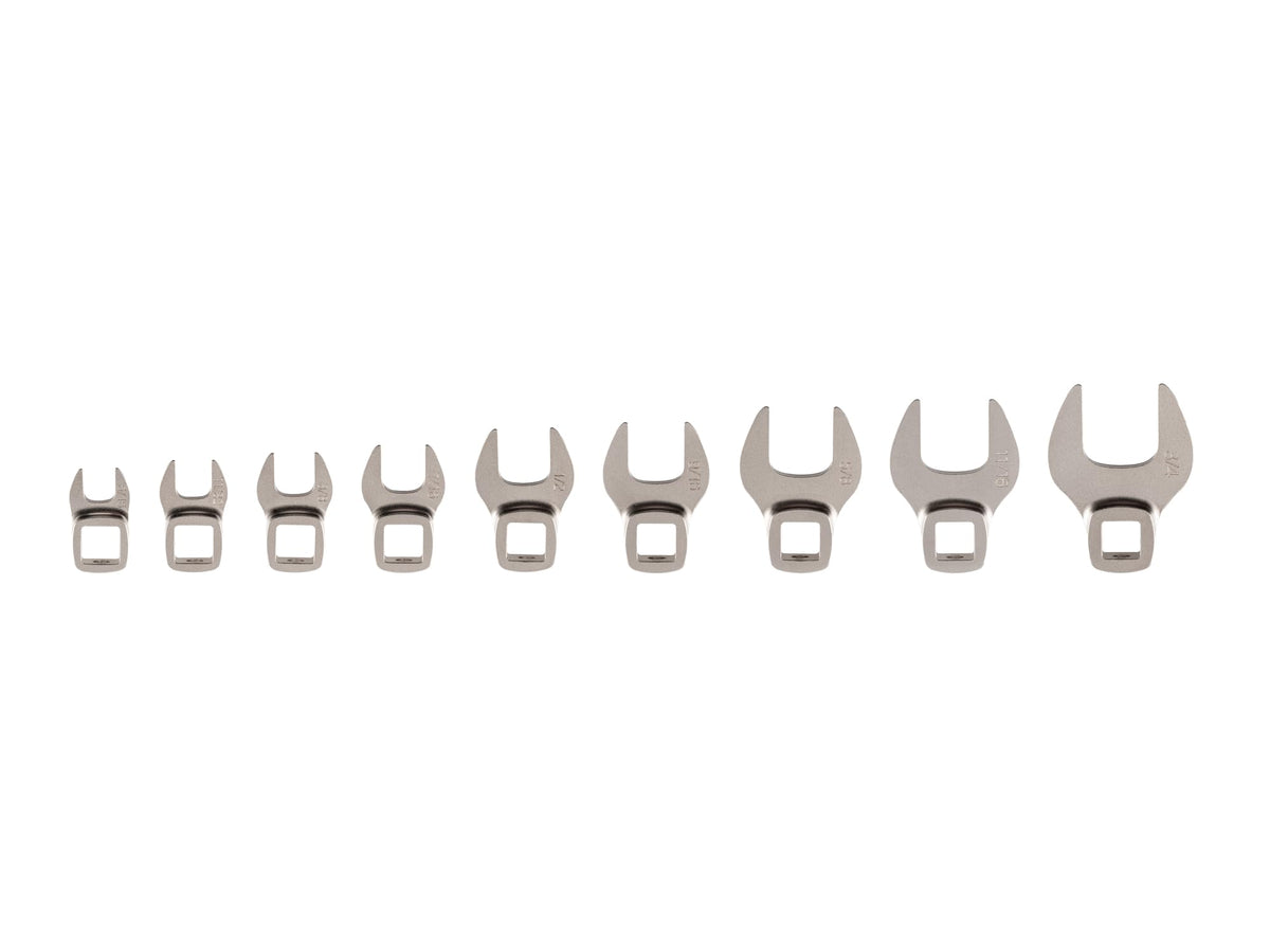 TEKTON 3/8 Inch Drive Crowfoot Wrench Set, 30-Piece | WCF94302