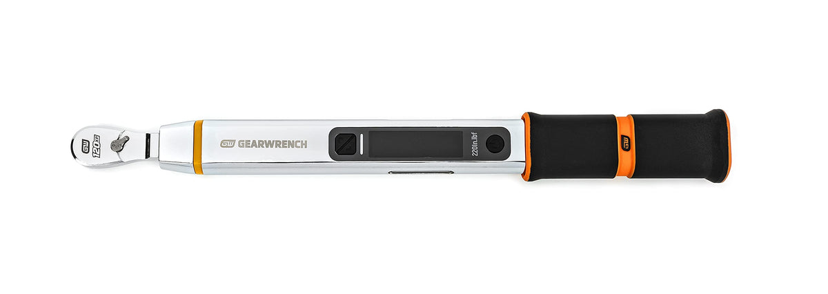 GEARWRENCH 1/4" 120XP™ E-Spec Electronic Torque Wrench 5-25Nm - Wrench Only - 85235-01
