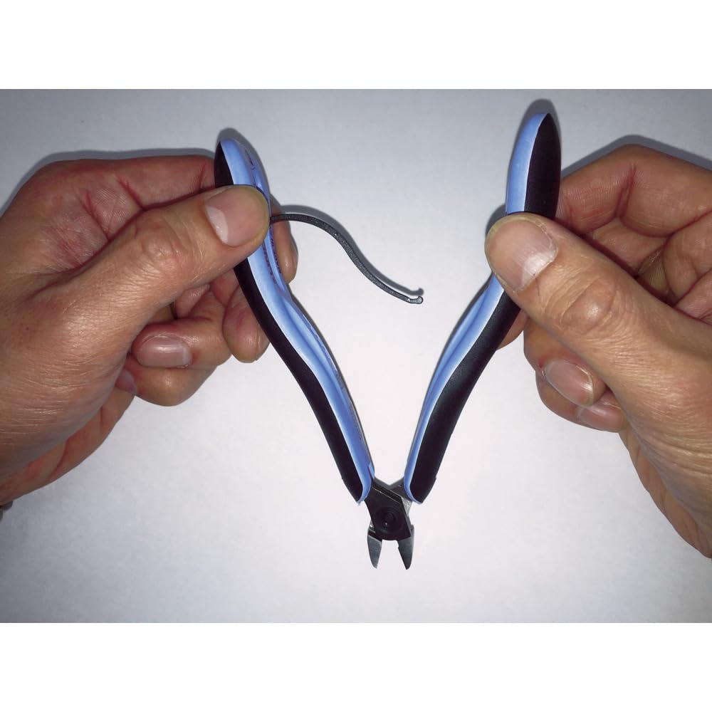 Lindstrom RX8149 - RX Series Flush Cutter - Small Head Tip - Ergonomic Handles - 22-38 Guage Cutting Capacity - 5.47" L