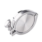 1pcs 304 Stainless Steel Sanitary Pipe Fittings Kit - Weld Ferrule, End Cap, Tri Clamp & Silicon Gasket for Home Improvement(154mmx167)