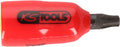 KS Tools 117.2475 1/4" bit socket with protective insulation for Torx screws, T25