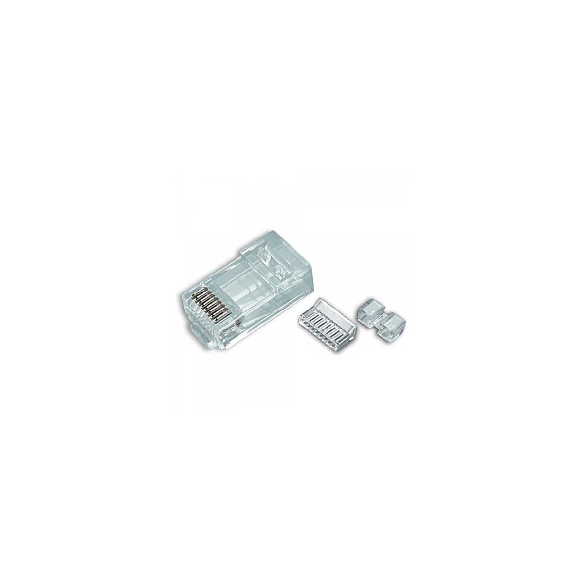 Platinum Tools 106150 RJ-45 Round-Solid 3 Prong, 500-Pack
