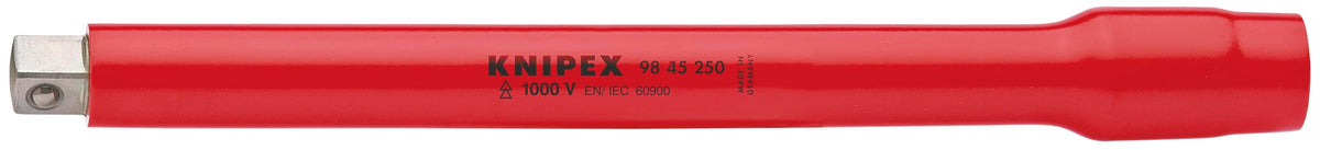 KNIPEX 98 99 11 S6 10 Piece 1,000V Insulated Socket Set 1/2 Metric Drive