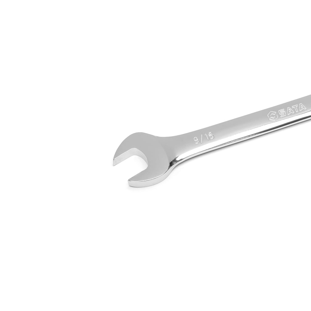 SATA 19 Piece 12 Point Combination Wrench Set | SAE sizes 1/4" to 1-1/4" | Off Corner Loading | ST08412G