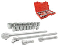 Titan Tools - 21Pc Metric 3/4In Dr Socket Set (18189)