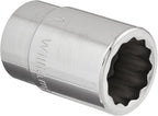 Williams WSH-16TB 16-Piece 3/4-Inch Drive shallow 12 Point Socket Set with Tool Box