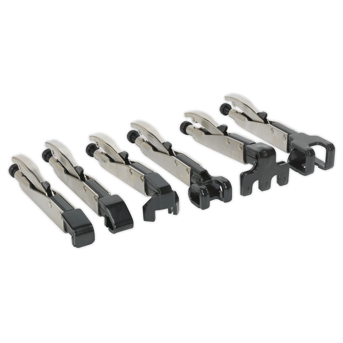 Sealey AK68403 Axial Locking Grip Set, 6 Pieces