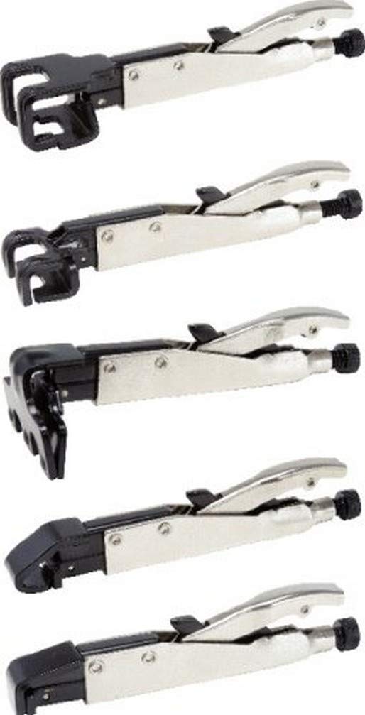 Axial grip pliers set, 5 pcs