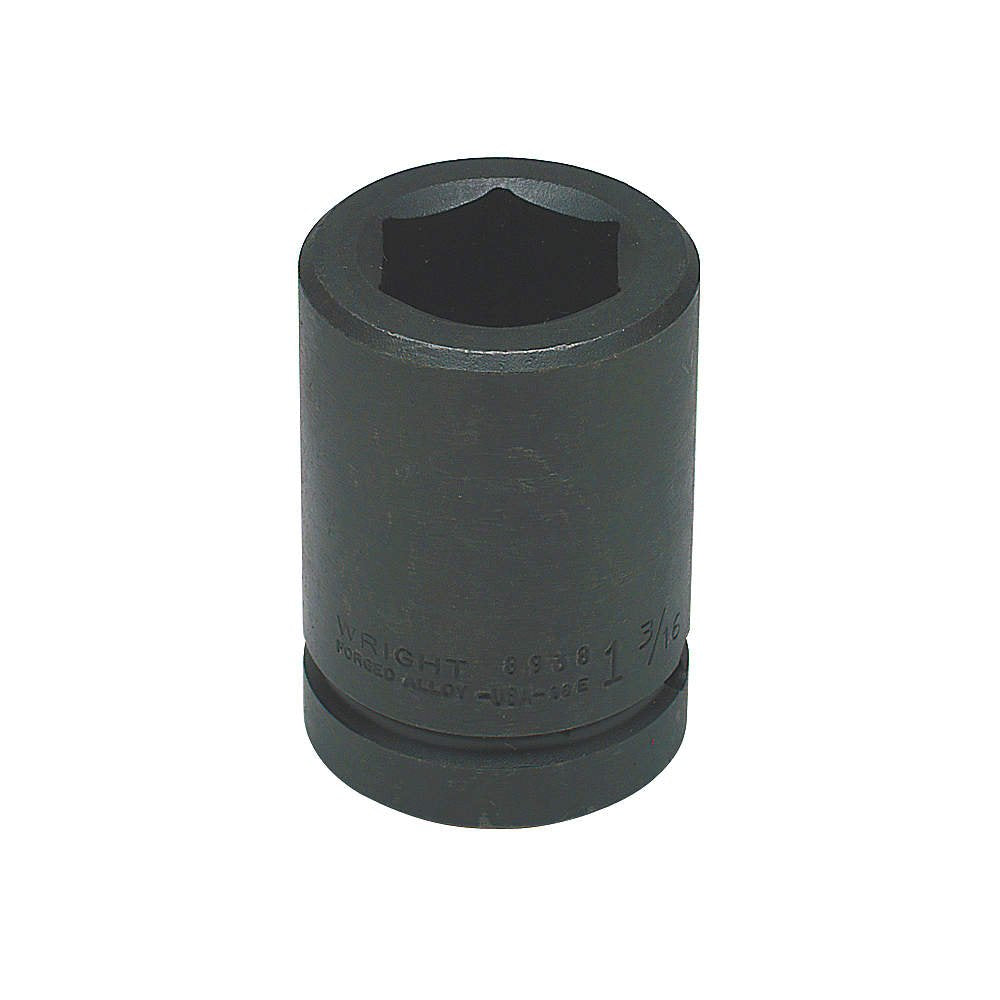 Wright Tool 8980 1" Drive 6 Point Deep Impact Socket, 2-1/2"