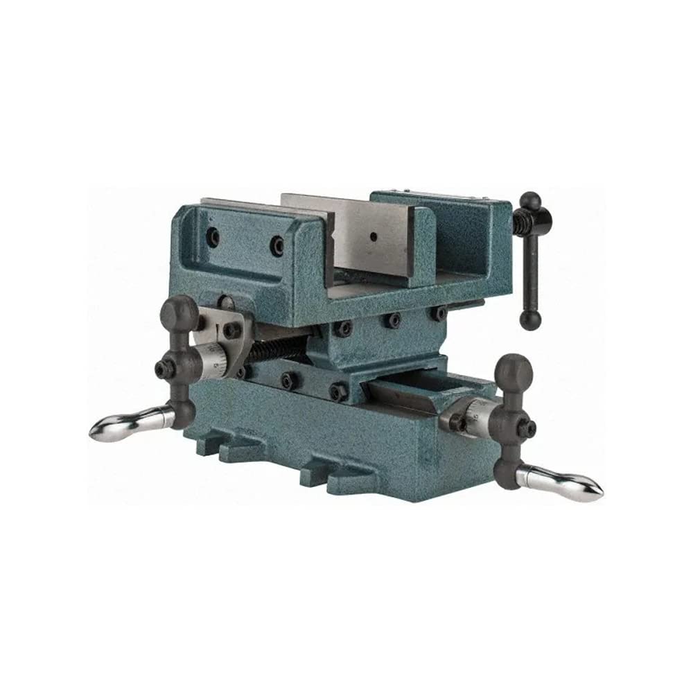 Wilton 4" Cross Slide Drill Press Vise (CS4) and Forney Tap Magic Industrial Pro Cutting Fluid Bundle