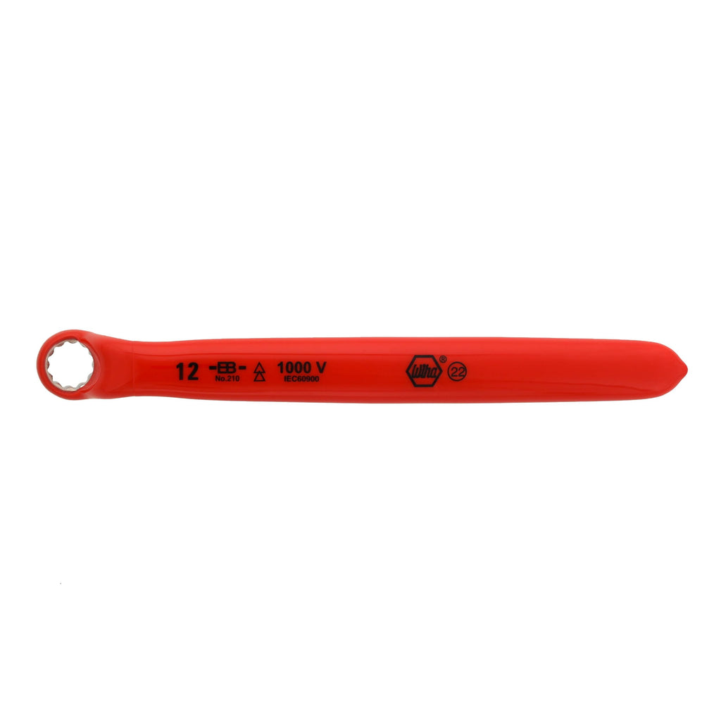 Wiha Insulated Box Wrench Set, 10 to 19mm, 8pc