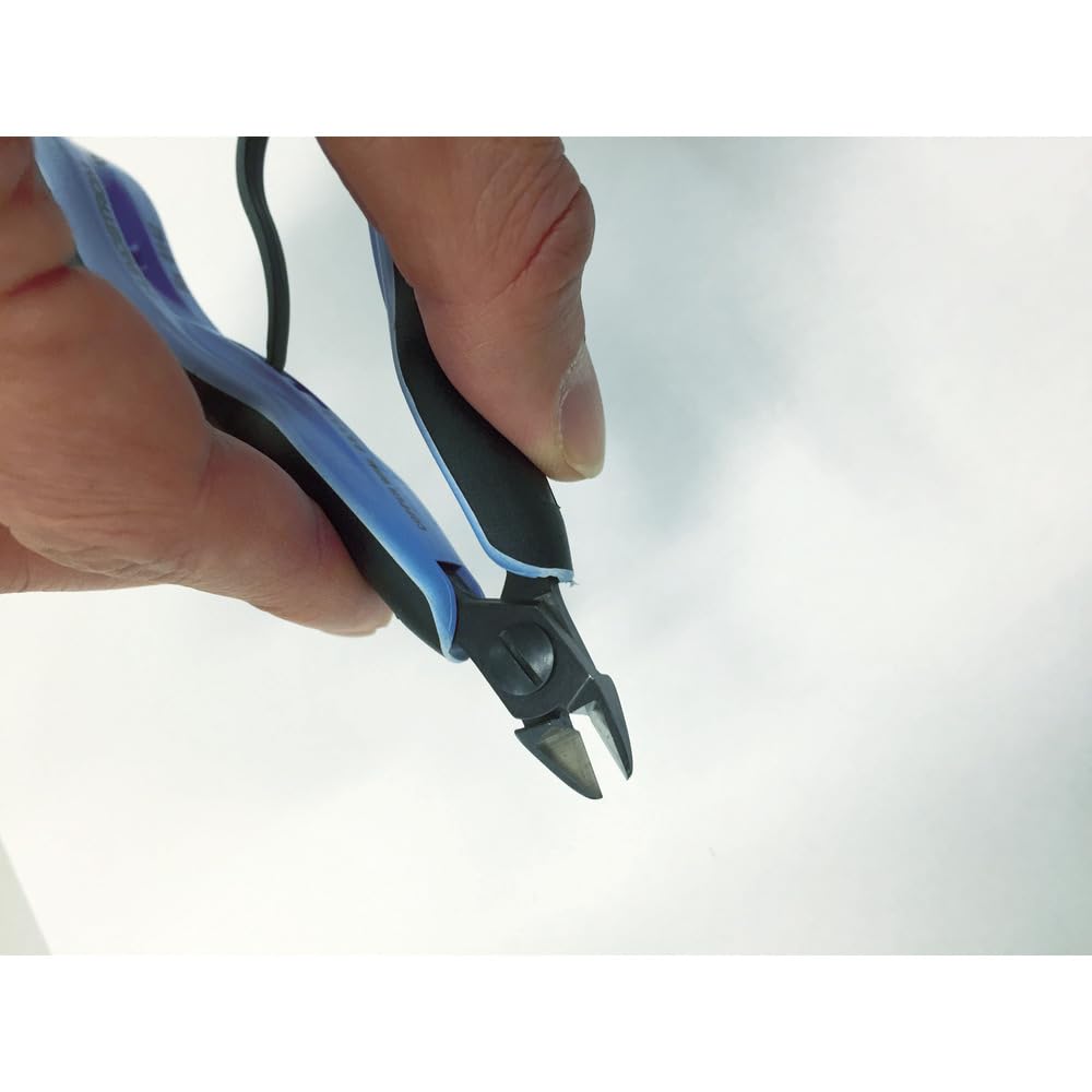 Lindstrom RX8149 - RX Series Flush Cutter - Small Head Tip - Ergonomic Handles - 22-38 Guage Cutting Capacity - 5.47" L