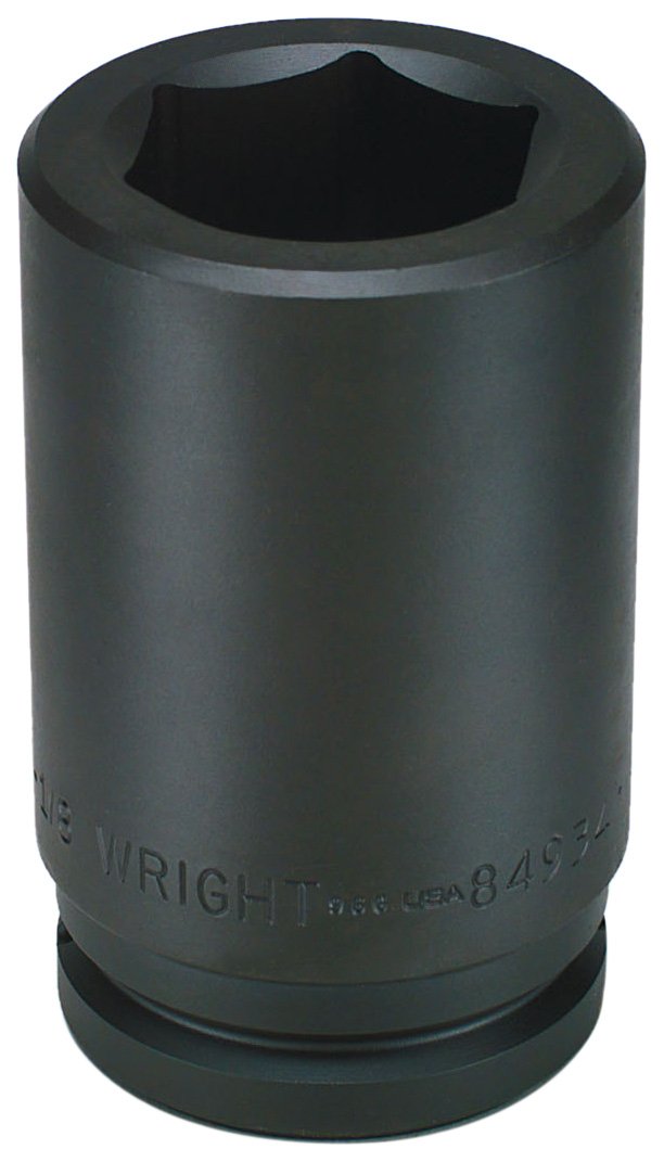 Wright Tool 52mm 1-1/2" Dr. 6 Pt. Deep Metric Impact Socket
