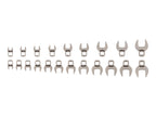 TEKTON 3/8 Inch Drive Crowfoot Wrench Set, 30-Piece | WCF94302