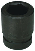 Wright Tool 88120 1" Drive 6 Point Standard Impact Socket, 3-3/4"