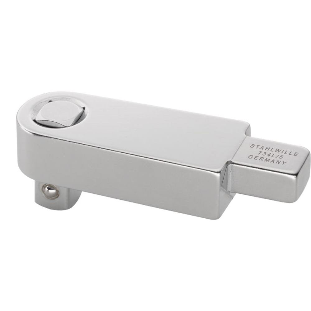 Stahlwille 58242005 Square Drive Insert Tool, 3/8" Outside Square, 9x12mm Inside Square, Compact and Lightweight, Maximum Torque 80 N·m, Made in Germany