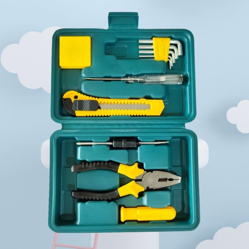 12 Piece Set of Pliers Screwdrivers for Home Maintenance Comprehensive of Hardware Tools