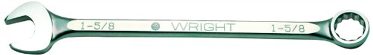 Wright Tool 1172 12-Point Heavy Duty Flat Stem Combination Wrench,Silver