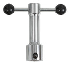 KS TOOLS - Chrome waste wrench with adapter