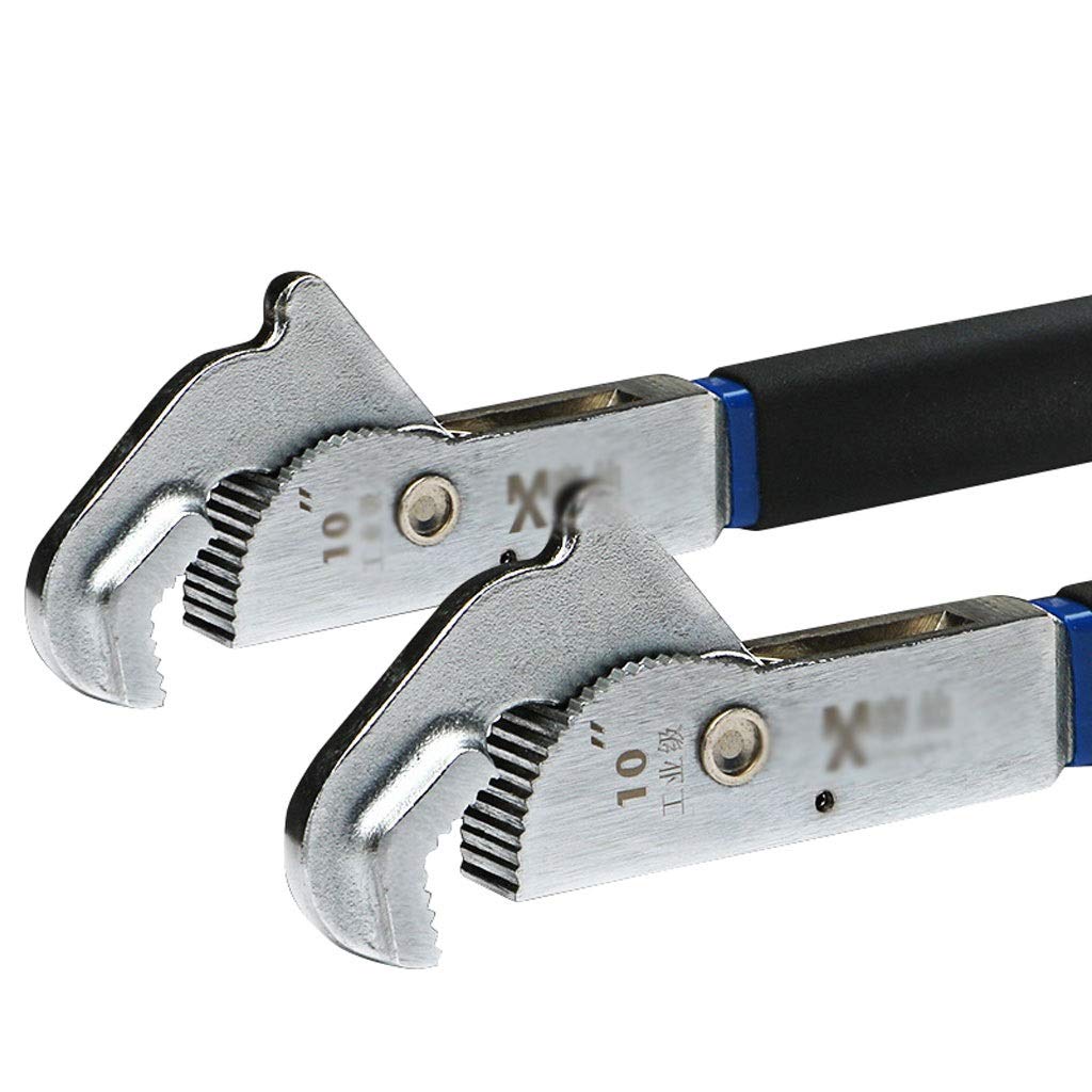 Universal Wrench Multifunction Adjustable Pipe Spanner Tool 4-16 Inch Home Hand Tools Quick Snap Grip