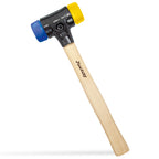 Wiha 83299080L Safety Very Hard Soft-Faced Long Hammer, White, 80 mm
