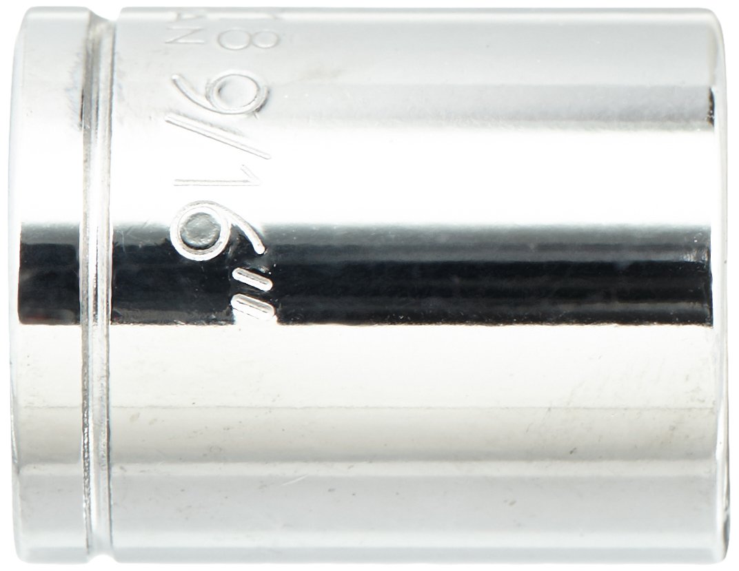 Williams 30218 1/4-Inch Drive Shallow 12-Point Socket, 9/16-Inch