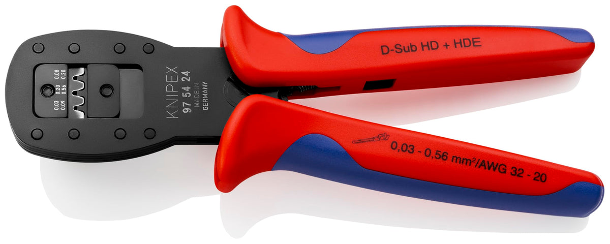 KNIPEX 97 54 24 Crimping Pliers For Micro Plugs