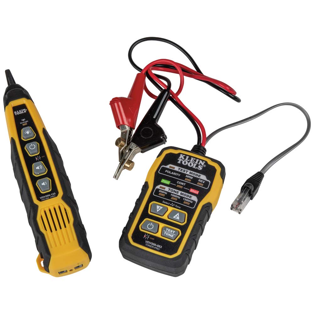 Klein Tools Data Cable Installation Tool Kit + Cable Tracer Kit