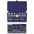 TAP + DIE 39PC SET MS/RD FRACTIONAL