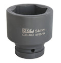 1" Drive Impact Sockets - 6pt Metric - Individual (75mm)