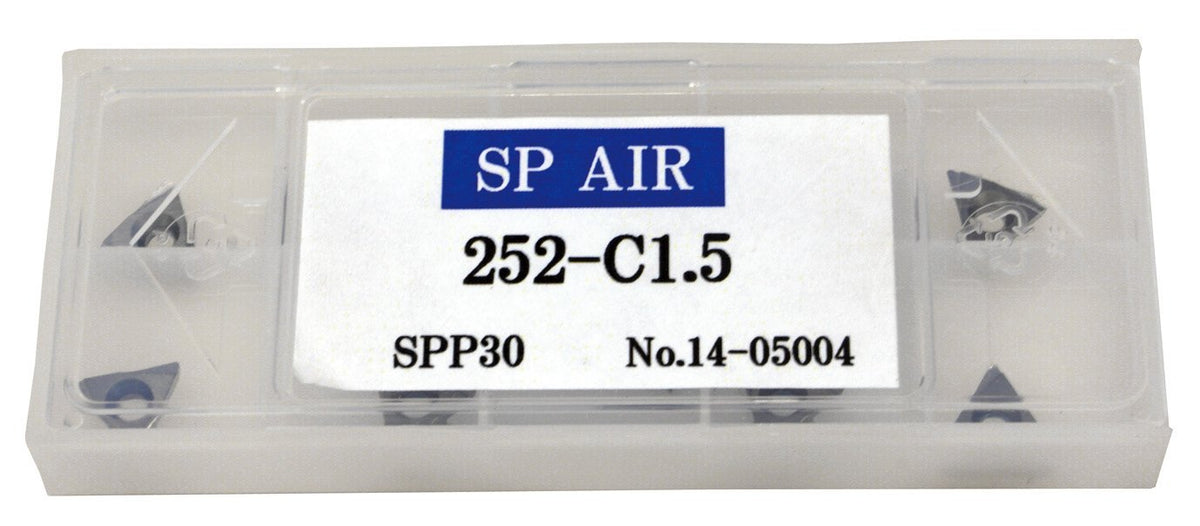 SP Air Corporation 252-C1.5 45-Degree Cut Replacement Blade for SP-7252F, 10-Piece Set