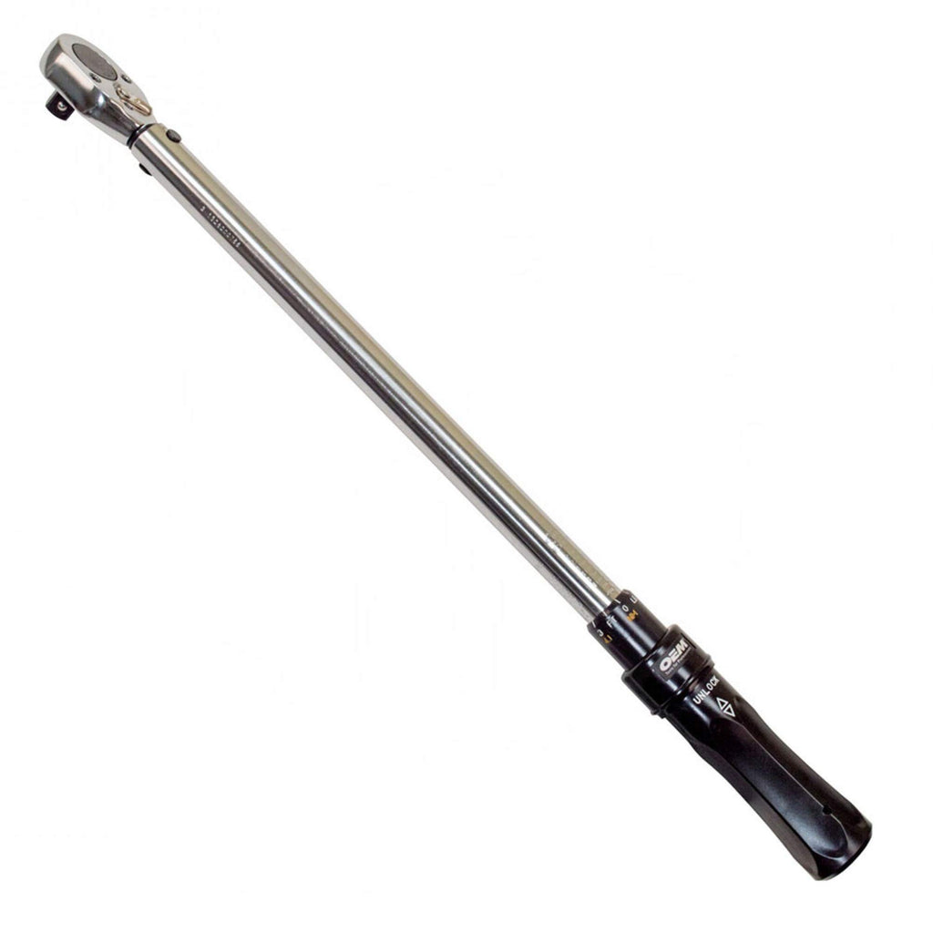 OEMTOOLS 37309 3/4” Drive Click-Style Torque Wrench, 3/4 Torque Wrench, Tire & Wheel Tools, Torque Wrenches, Mechanic Tools, Tire Removal Tools