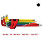 KS Tools 151.4500 RIBE Allen Key Set XL 9-Piece