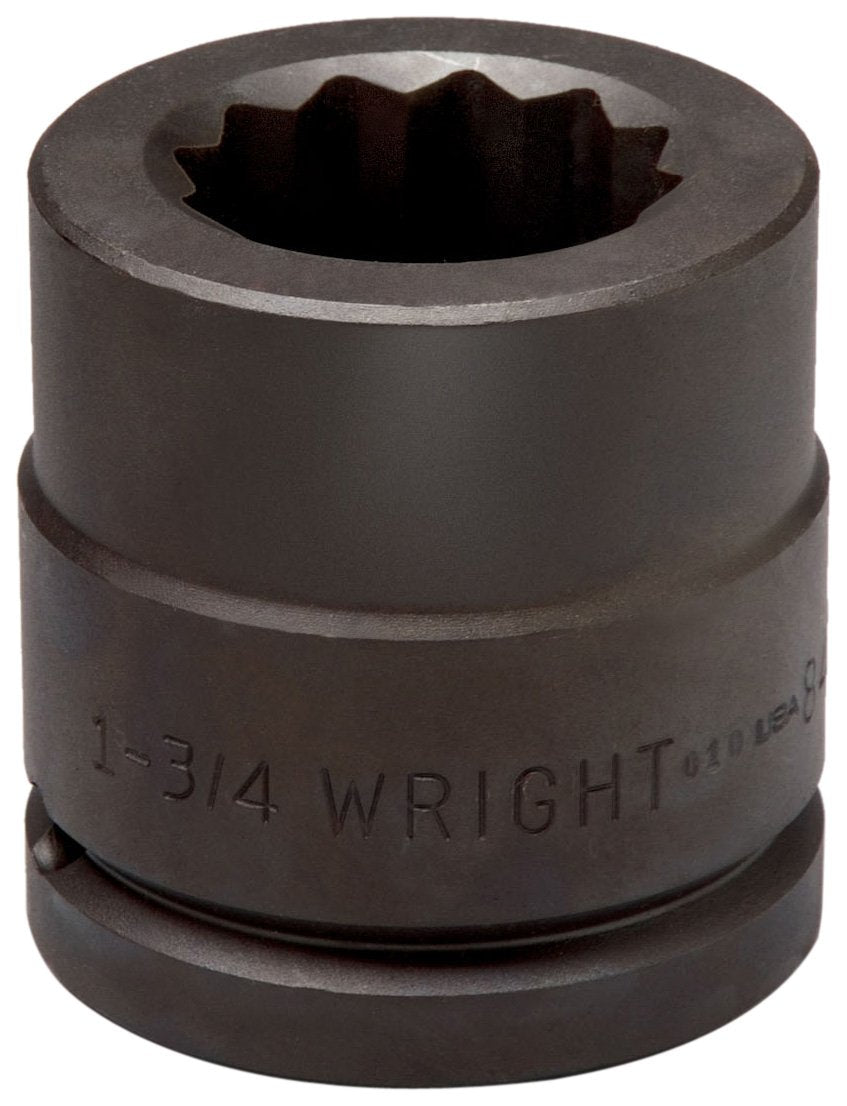 Wright Tool 3" - 1-1/2" Dr. 12 Pt. Impact Socket
