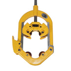Steel Dragon Tools H4 Hinged 4-Wheel 2in.-4in. Pipe Cutter with Set of 4 Reed 03505 Cutter Wheels for Steel and Ductile Iron Pipe