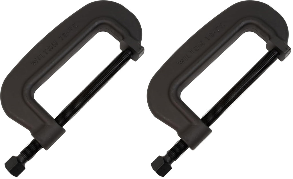 Wilton Brute Force C-Clamp, 5-3/8" Opening, 3-1/8" Throat, 23800 Lbs. Clamping Force (Model 5 F.C.) (Pack of 2)