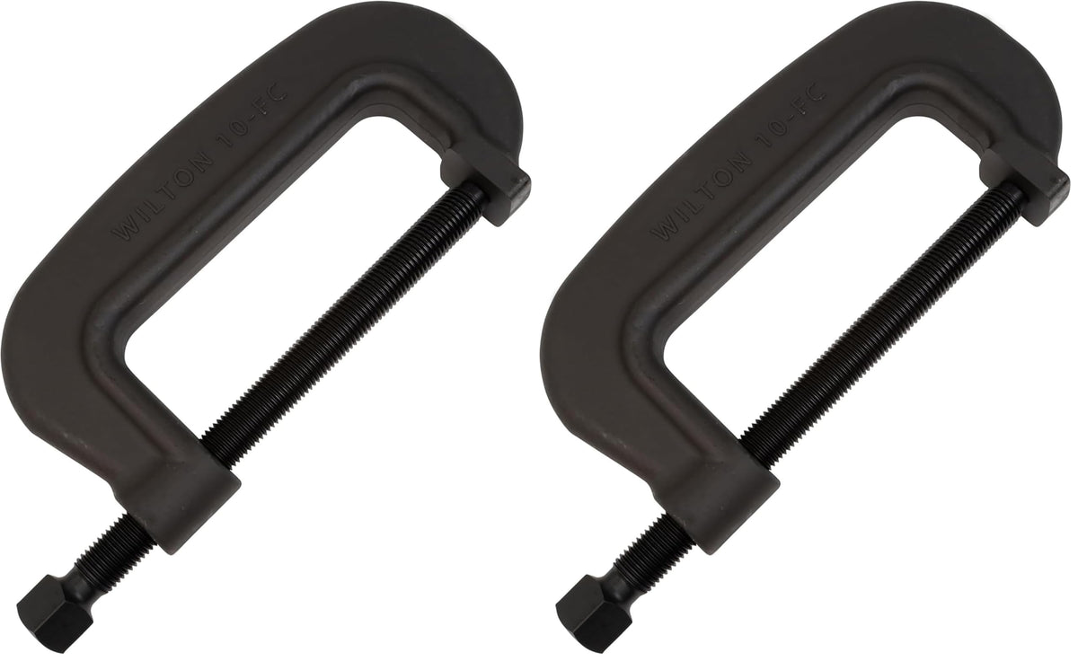 Wilton Brute Force C-Clamp, 5-3/8" Opening, 3-1/8" Throat, 23800 Lbs. Clamping Force (Model 5 F.C.) (Pack of 2)