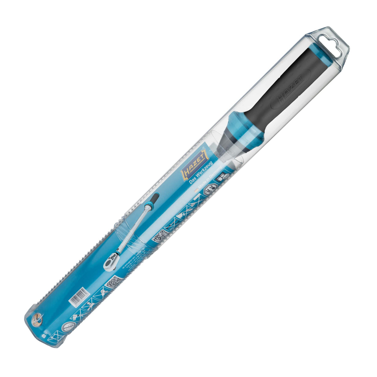 HAZET 6128-1CT 660 mm 67.8 - 339 N m 50 - 250 LBF US Standard Torque Wrench - Multi-Colour