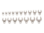 TEKTON 3/8 Inch Drive Crowfoot Wrench Set, 30-Piece | WCF94302