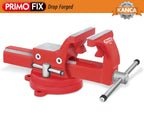 KANCA PRMPL-100,PRIMO PIPE AND BENCH VISE With 360° Rotating Swivel Base,Drop-Forged Pipe and Bench Vise,Jaw Size 4", Max Jaw Opening 4.5",Strong Hand Tools and Machinist Vise (4")