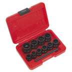 Sealey Ak7281 Bolt Extractor Socket Set 11Pc 3/8Sq Drive Metric