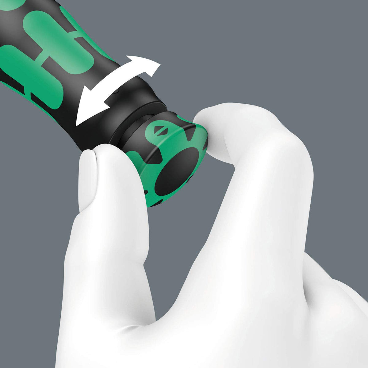 WERA 05075656001 Click-Torque X 6 Torque Wrench for Insert Tools, 80-400 Nm, 14x18 x 80-400 Nm