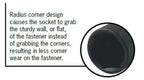 Sunex Tools - SOC 3-7/8 1D IMP 6PT DP BLK