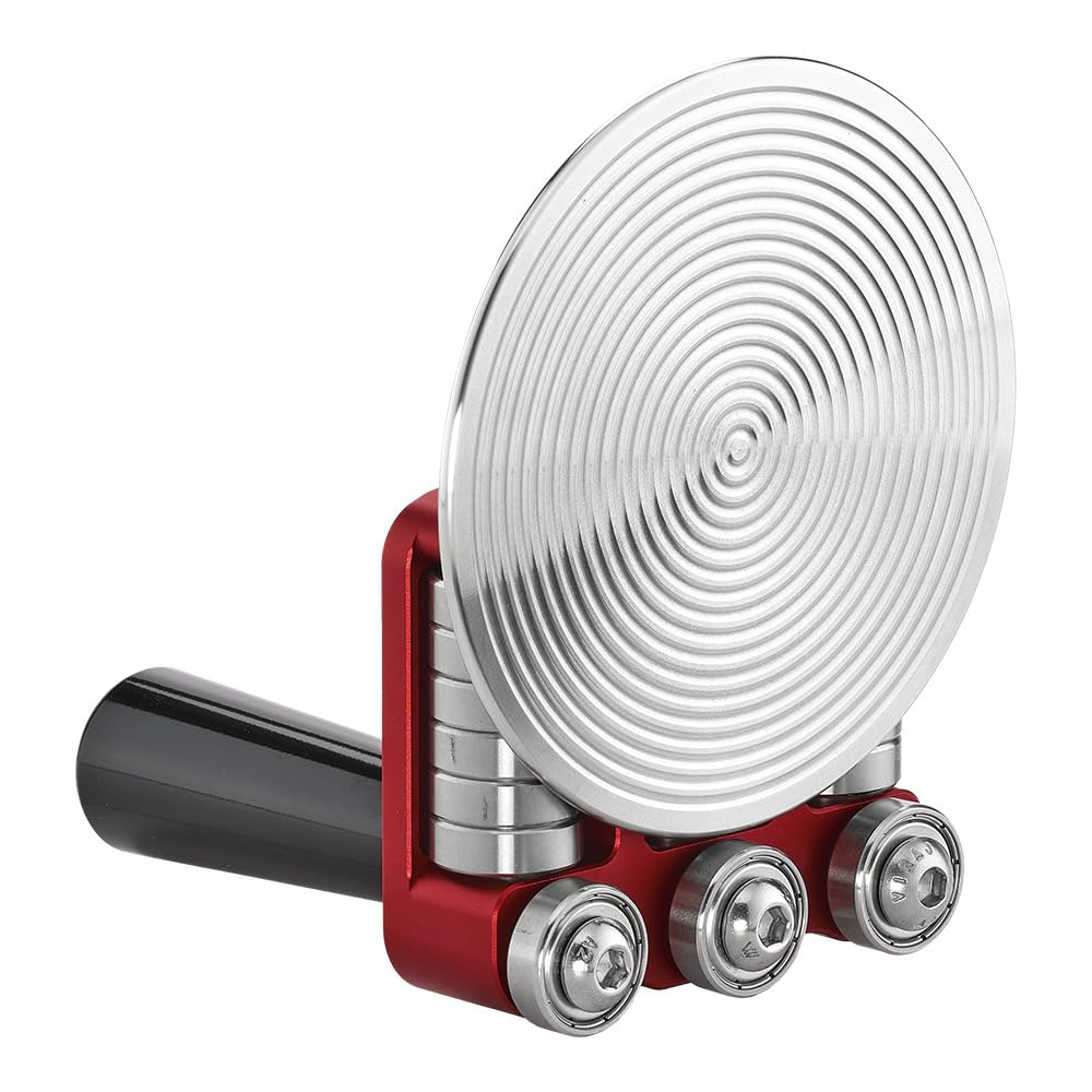 Malco FS1DL Large 1-Station Metal Disc Bender | 5/16" to 1-3/4" (8–45mm) Bending Range | 90°–180° Hems on Straight & Curved Panels | CNC Aluminum & Stainless Steel | Includes IP67 Waterproof Hard Case