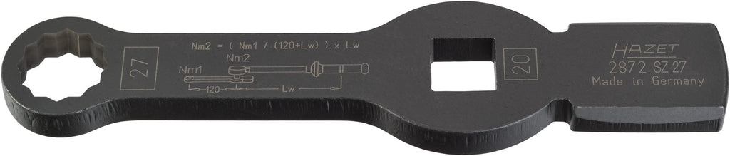 Hazet 642-46 Box-End Wrench Size 46 12 Pt. Striking Face Box-End Wrench