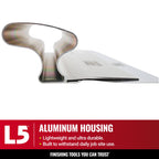 LEVEL5 Drywall Skimming Blade Set | 7, 10 & 16 Inch Skimming Blades | Ergonomic Aluminum Body | Replaceable 0.3mm German Stainless Steel Blade | For Smoothing Walls and Ceilings | 5-442