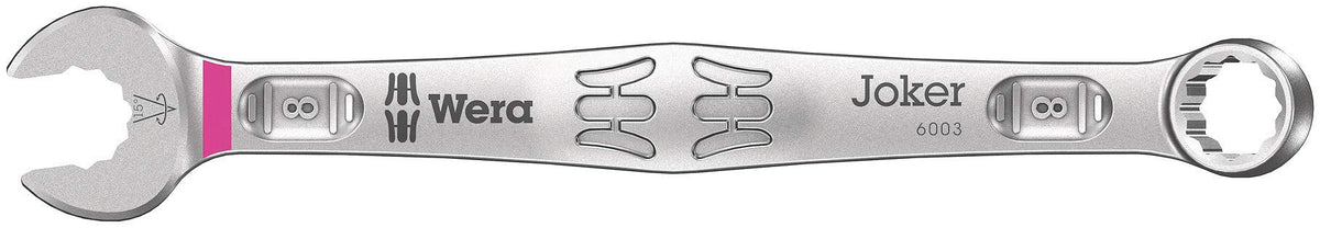 WERA - 05020233001-9640 Magnetic Rail 6003 Joker 1 Ring Spanner Set, 11 Pieces