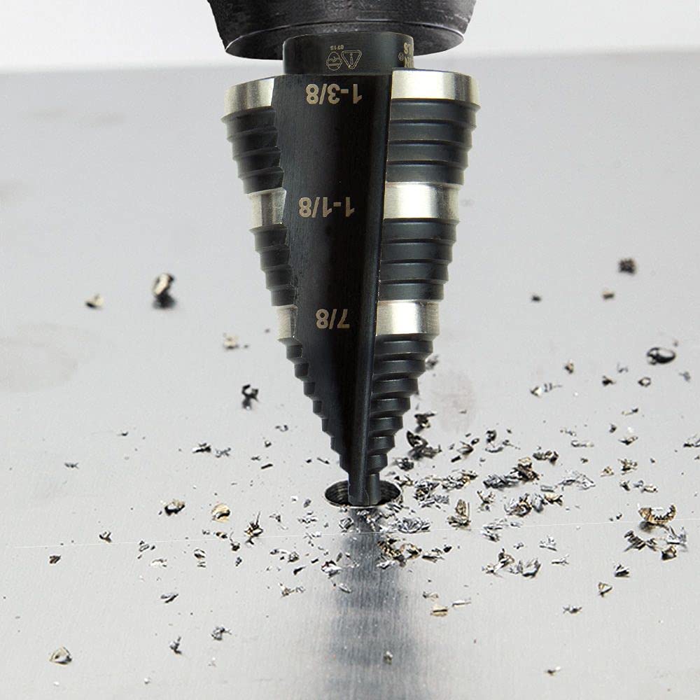 Klein Tools Knockout Punch Set with Step Drill Bit