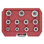 Sealey Ak7281 Bolt Extractor Socket Set 11Pc 3/8Sq Drive Metric