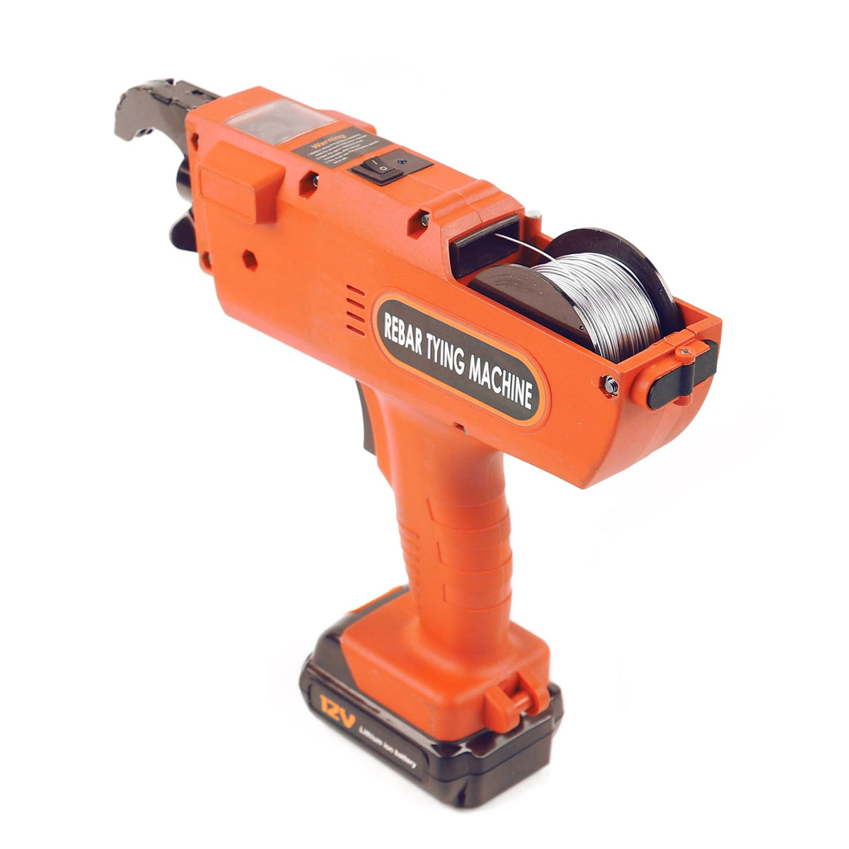 Rebar Tie Automatic Rebar Tier Gun 4400 MAh Steel Tying Machine,Tightness Adjustable Rechargeable 12.8V in Tools Home Improvement Rebar Cutters & Benders,8-34mm Bar Tie Tool 0.31’’-1.33’’